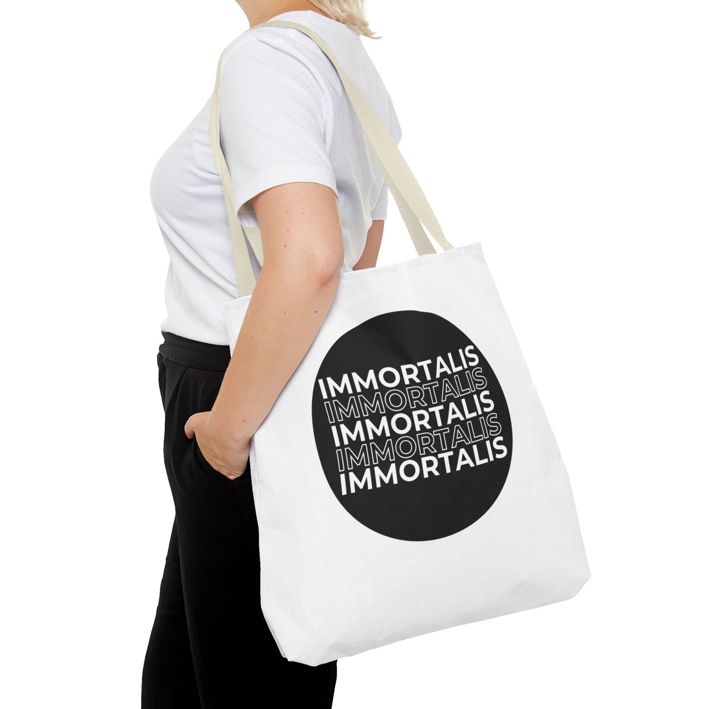 IMMORTALIS Circle Tote Bag